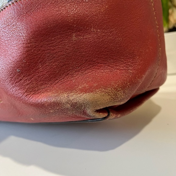 MCM COGNAC ANIMAL PRINT TOTE - Picture 4 of 16